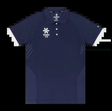 T-shirt de Tennis Osaka Homme Polo Jersey Navy