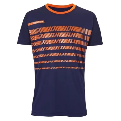 T-shirt de tennis Tecnifibre Men Airmesh 360 F2 Navy 2018