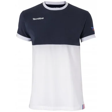 T-Shirt de Tennis Tecnifibre Men F1 Stretch Marine