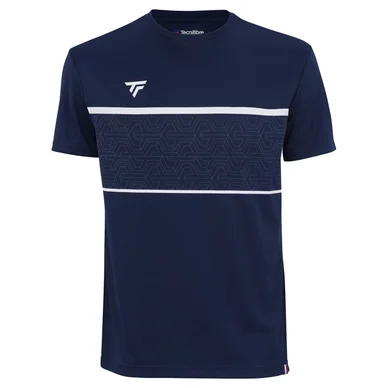 T-shirt de Tennis Tecnifibre Men Team Tech Marine