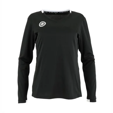 T-Shirt de Tennis The Indian Maharadja Girls Jaipur Tech L/S Black