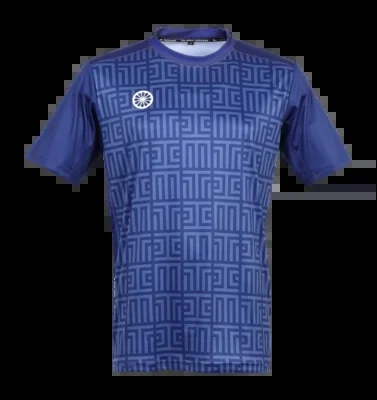 T-Shirt de Tennis The Indian Maharadja Homme Kadiri Mono Tee Violet Blue