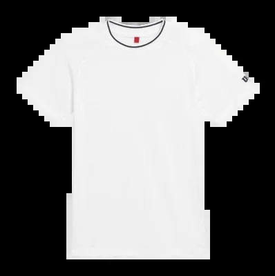 T-shirt de Tennis Wilson Boys Team Seamless Crew Bright White