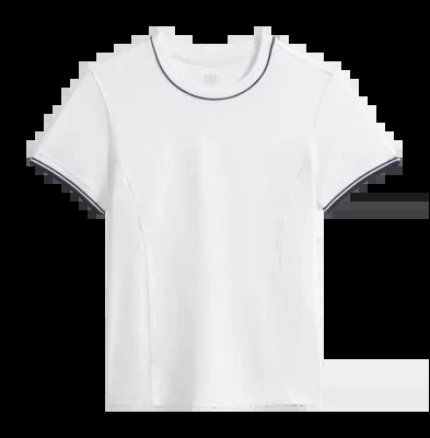 T-shirt de Tennis Wilson Women Team Seamless Tee Bright White