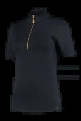 T-Shirt Deblon Femme Rosy Manches Courtes Black