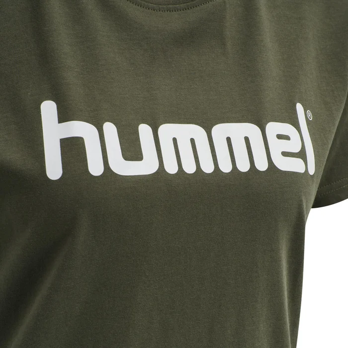 T-shirt en coton logo femme Hummel GO