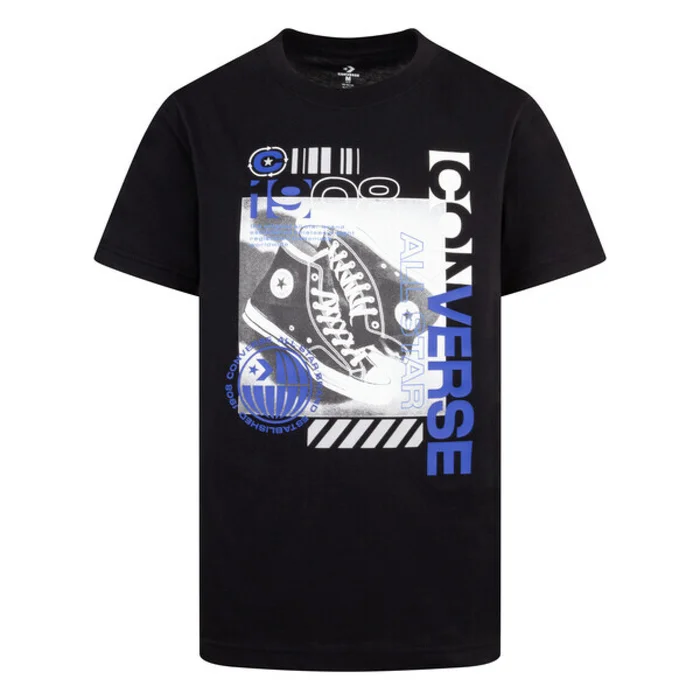 T-shirt enfant Converse Photo Sneaker [Taille 12/13 ans]