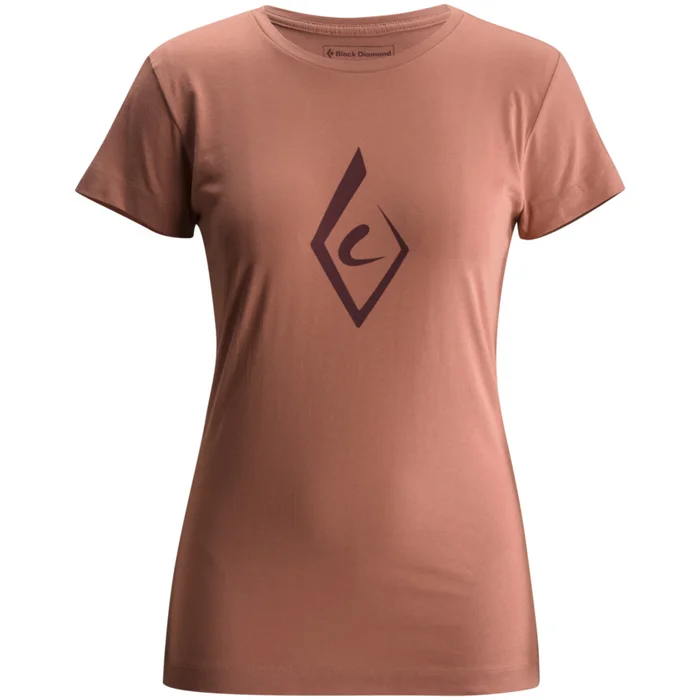 T-shirt femme Black Diamond Brushstroke