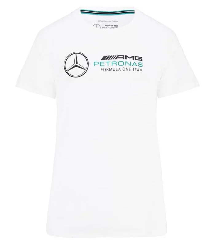 T-shirt Femme Mercedes-AMG Petronas Motorsport Officiel Formule 1