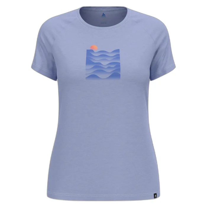 T-shirt femme Odlo Ascent Pw 130 Sunset