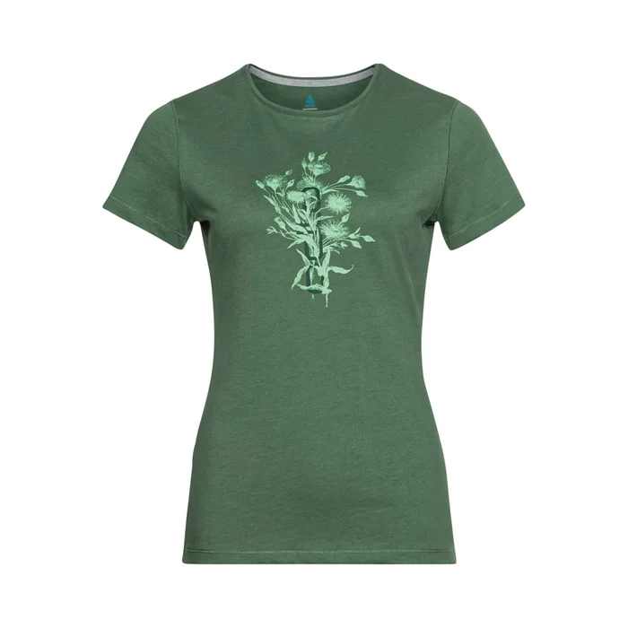 T-shirt femme Odlo Kumano Logo Print [Taille XS]
