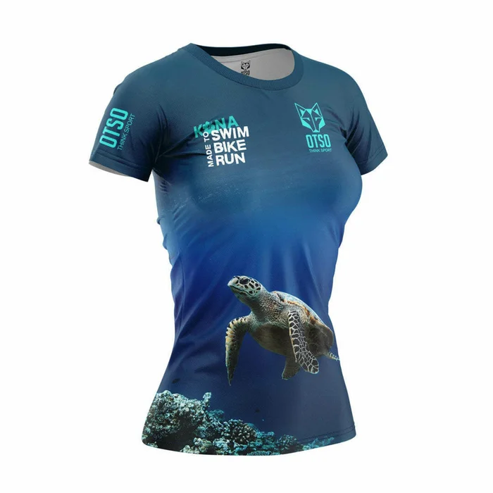T-shirt femme Otso Kona Turtle [Taille XS]