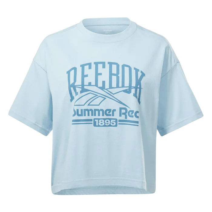 T-shirt femme Reebok Graphic Logo