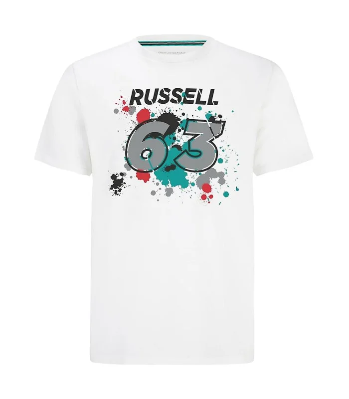 T-Shirt George Russell 63 Limited Mercedes AMG Petronas Motorsport F1 Driver