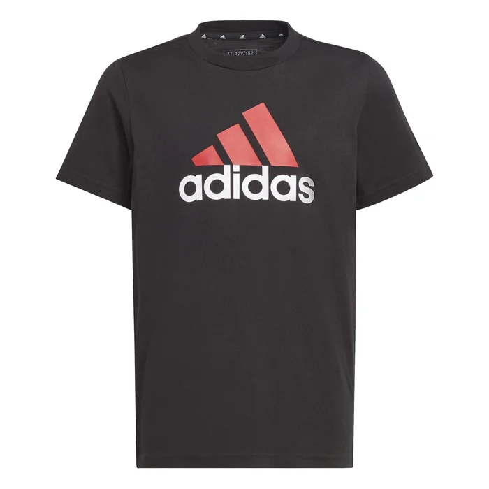 T-shirt grand logo bicolore coton enfant adidas Essentials