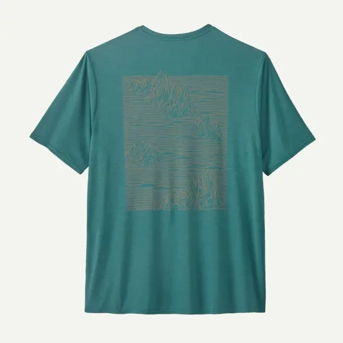 T-shirt graphique quotidien homme Patagonia Capilene® Réduction