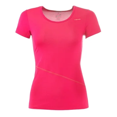 T-Shirt HEAD Women Vision Magenta