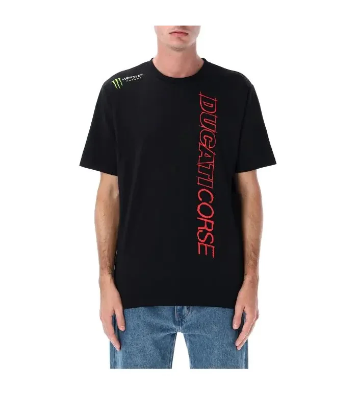 T-shirt homme Ducati dual Monster – Vertical logo