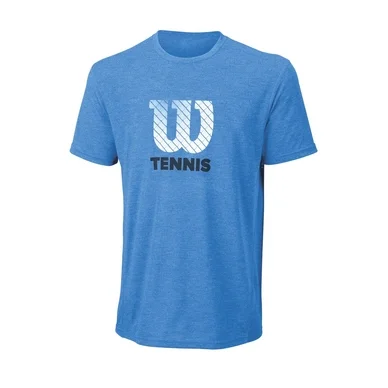 T-shirt Homme Wilson Graphic Tech Tee Neptune Heather Bleu