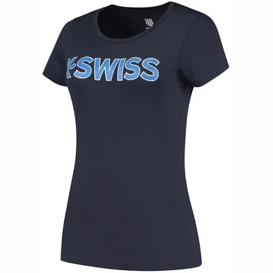 T-Shirt K Swiss Femme Essentials Tee Navy