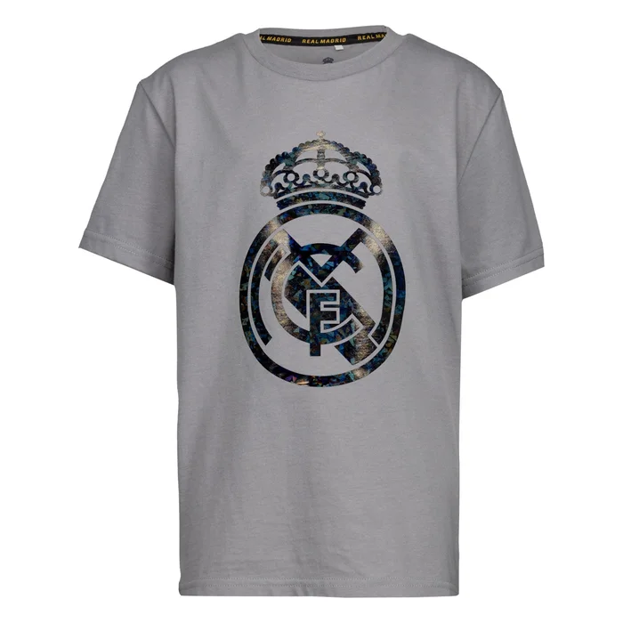 T-Shirt Kids on Tour Real Madrid Écusson Géométrique jeunes – Boutique Officiel Real Madrid CF
