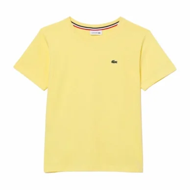 T-shirt Lacoste Enfant TJ1442 Yellow