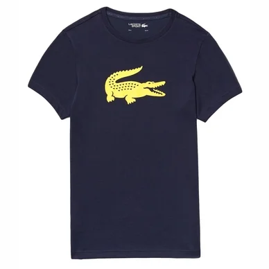 T-Shirt Lacoste Homme TH3377 Navy Blue Lemon