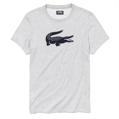 T-shirt Lacoste Hommes TH3377 Silver Chine Navy Blue
