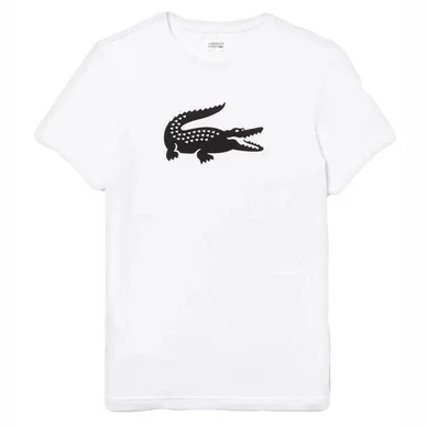 T-shirt Lacoste Hommes TH3377 White Black