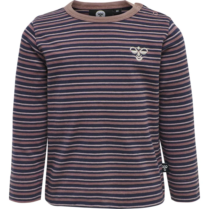 T-shirt manches longues bébé fille Hummel Silver