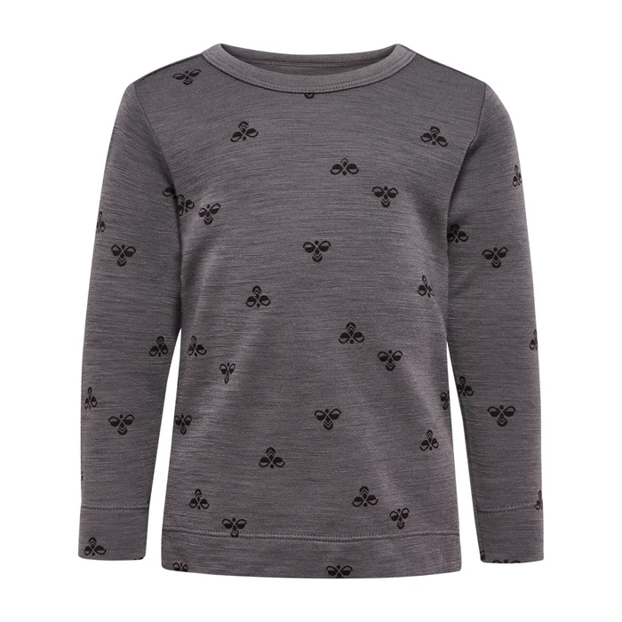 T-shirt manches longues bébé Hummel Mini Wool