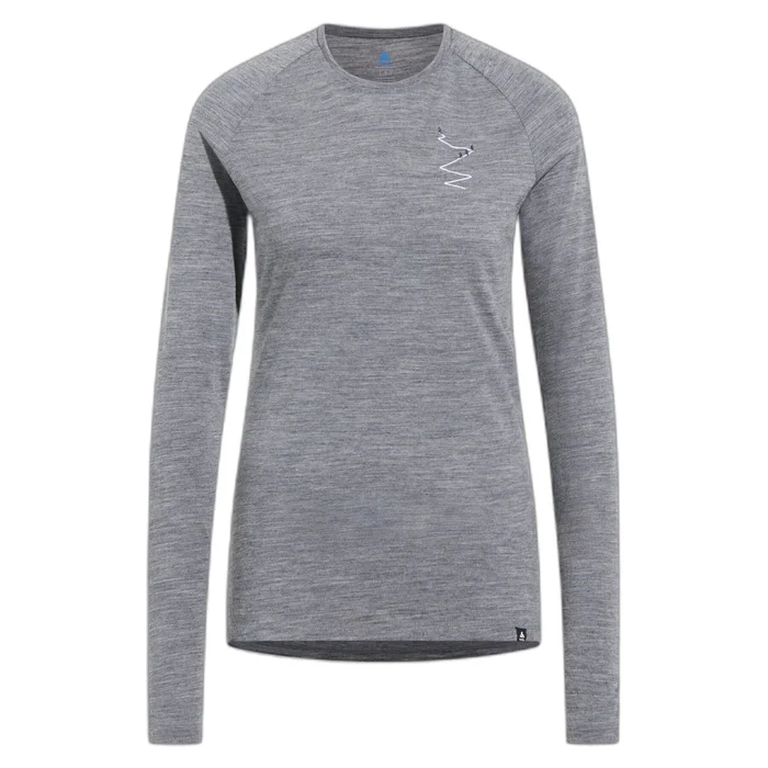 T-shirt manches longues femme Odlo Ascent 200 Breaking Trail [Taille XS]