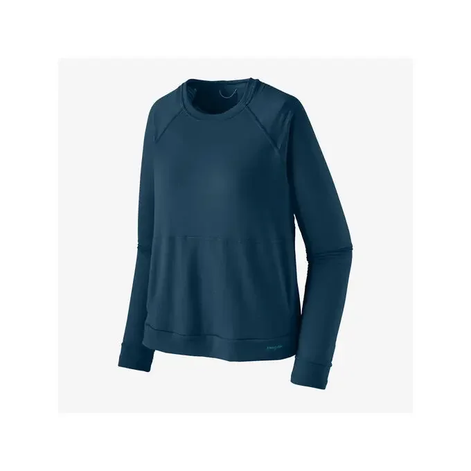 T-shirt manches longues Patagonia W&rsquo;S L/S CAP THERMAL CREW Lagom Blue Vente Flash