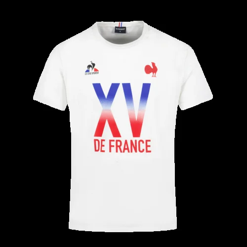 T-Shirt N°2 XV de France FANWEAR Blanc pour Homme