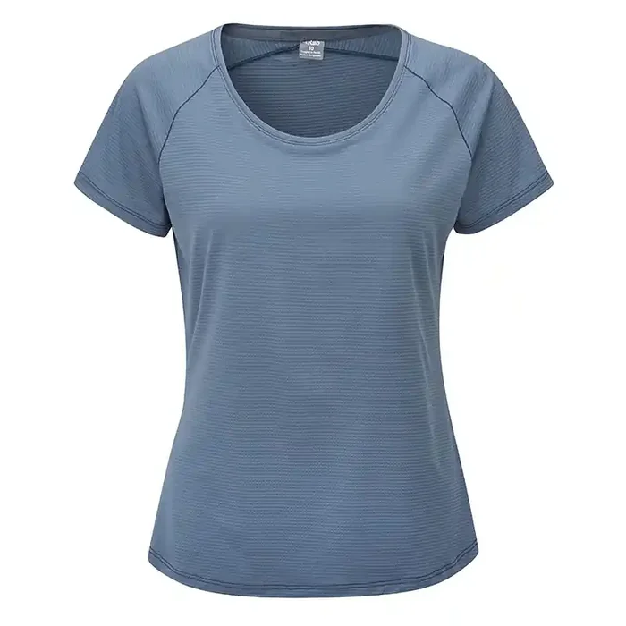 T-shirt technique pour femme Tee Aleya Orion Blue Rab Nouvel Arrivage
