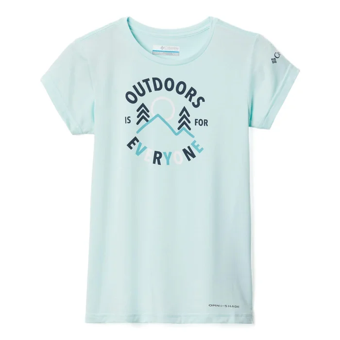 T-shirt u00e0 manches courtes fille Columbia Mission Peaku2122 Graphic [Taille 2XS]