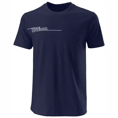 T-shirt Wilson Men Team II Tech Tee Navy