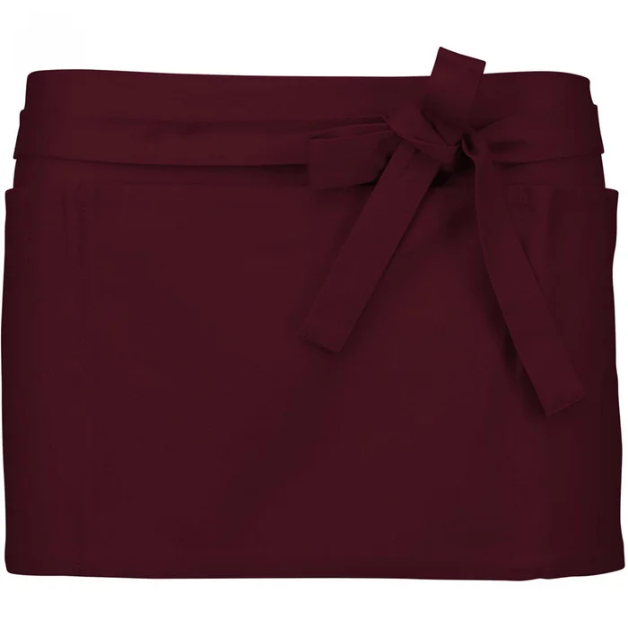 Tablier Kariban Court blanc