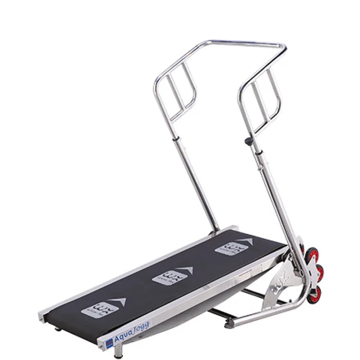 Tapis de marche inox pour piscine Waterflex Aquajogg [Taille 62x56x128 cm]