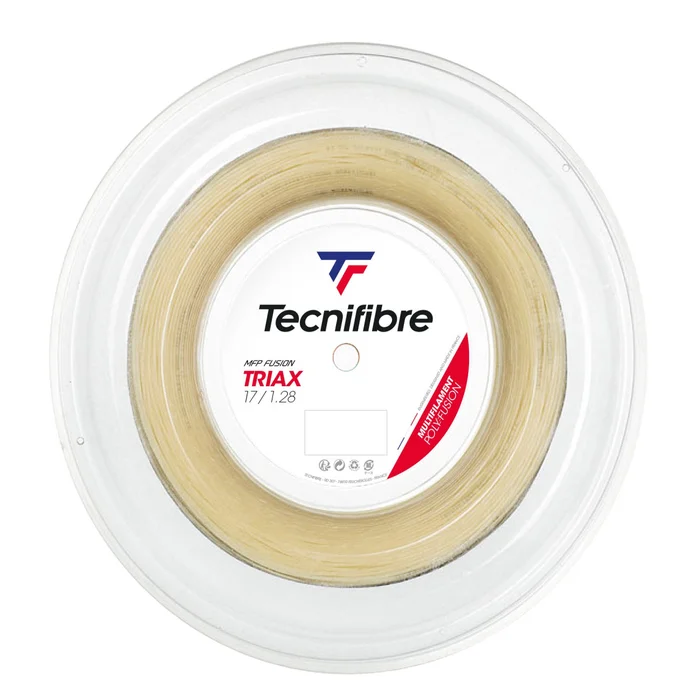 Tecnifibre Cordaje de tenis Triax 128 Bobina (200 m)