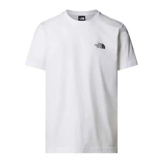 Tee-shirt à manches courtes Homme The North Face Mountain Sketch – TNF White Acheter Direct