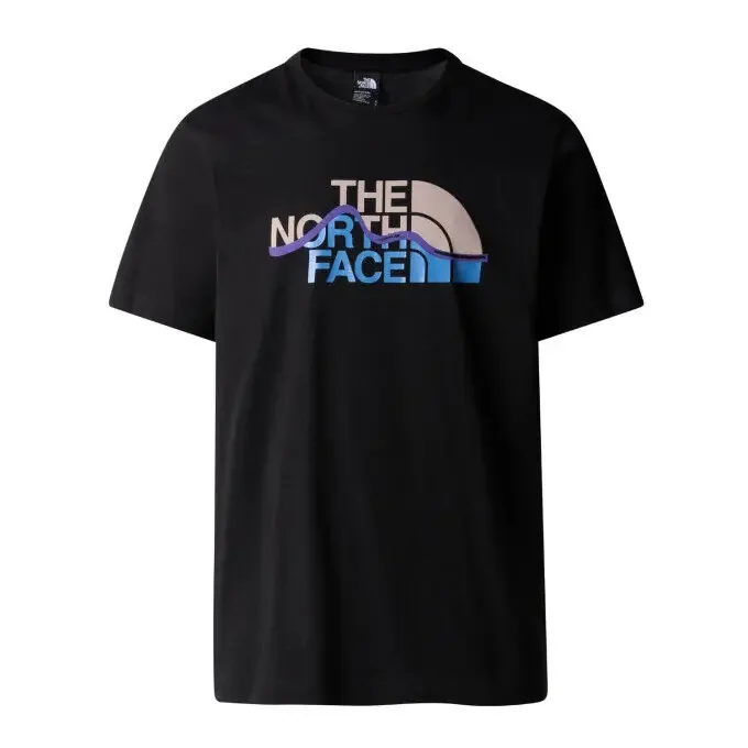 Tee-shirt homme The North Face Mountain Line – TNF Black Dernier Modèle
