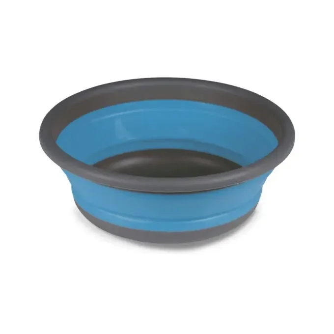Tendance Bac à vaisselle Kampa LARGE COLLAPSIBLE ROUND WASHING BOWL Blue