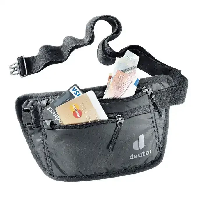 Tendance Ceinture Deuter SECURITY MONEY BELT I Black