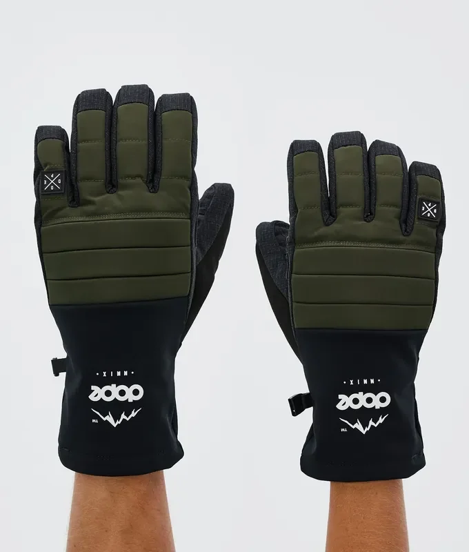 Tendance Dope Ace 24 Gants de Ski Olive Green