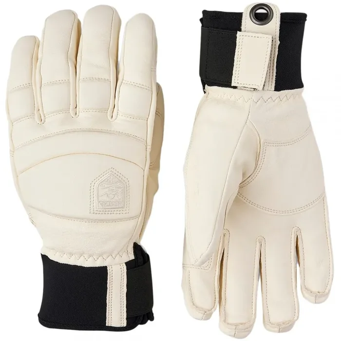 Tendance Hestra Fall Line, gants de ski, blanc/blanc