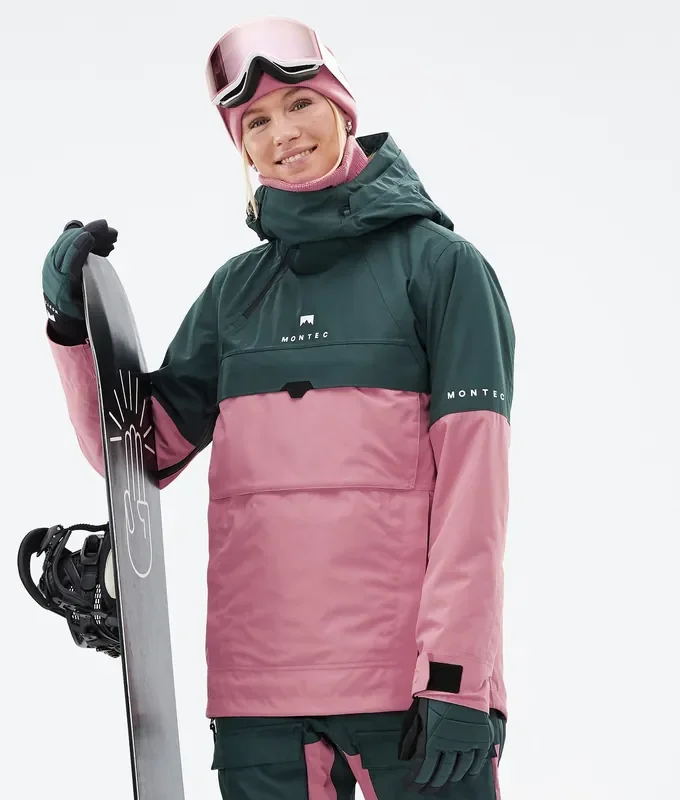 Tendance Montec Dune W Veste Snowboard Femme Dark Atlantic/Pink