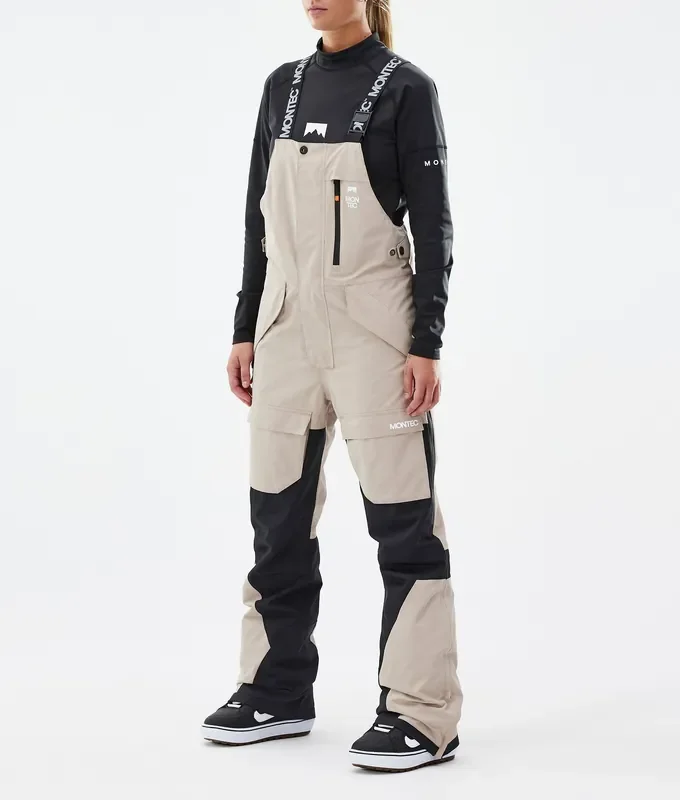 Tendance Montec Fawk W Pantalon de Snowboard Femme Sand/Black