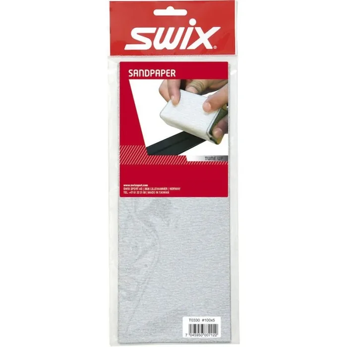 Tendance Swix Sandpaper, 5 pièces #100