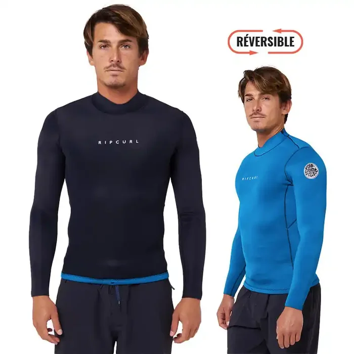 Top Neoprene Rip Curl Dawn Patrol Reversible 1.5mm Offre Limitée